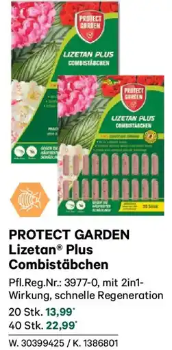 Lagerhaus PROTECT GARDEN Lizetan® Plus Combistäbchen Angebot