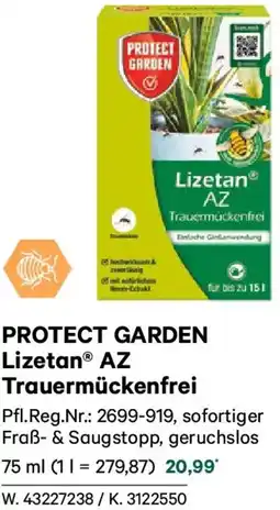 Lagerhaus PROTECT GARDEN LizetanⓇ AZ Trauermückenfrei Angebot