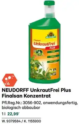 Lagerhaus Neudorff unkraut frei plus finalsan konzentrat Angebot