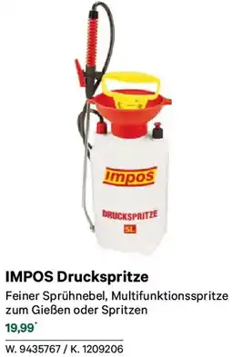 Lagerhaus Impos druckspritze Angebot