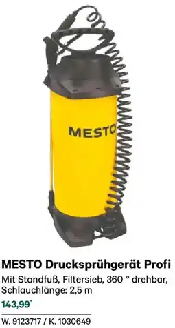 Lagerhaus Mesto drucksprühgerät profi Angebot