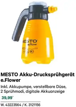 Lagerhaus Mesto akku-drucksprühgerät e.flower Angebot