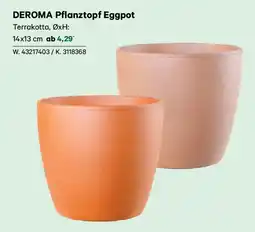 Lagerhaus Deroma pflanztopf eggpot Angebot