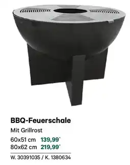 Lagerhaus BBQ-Feuerschale Angebot