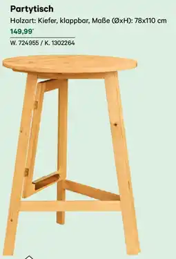 Lagerhaus Partytisch Angebot