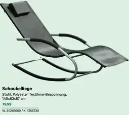 Lagerhaus Schaukelliege Angebot