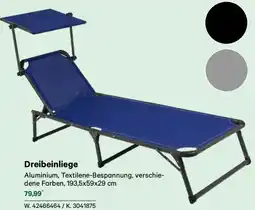 Lagerhaus Dreibeinliege Angebot