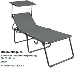 Lagerhaus Dreibeinliege Angebot