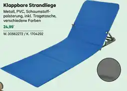 Lagerhaus Klappbare strandliege Angebot