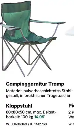 Lagerhaus Campinggarnitur tramp Angebot