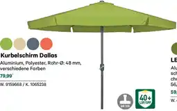 Lagerhaus Kurbelschirm dallas Angebot