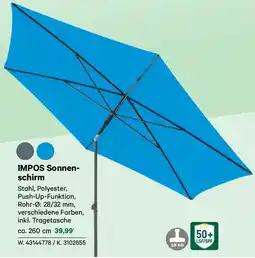 Lagerhaus Impos sonnen schirm Angebot