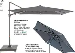 Lagerhaus Led pendelschirm myzone Angebot