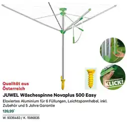 Lagerhaus Juwel wäschespinne novaplus 500 easy Angebot