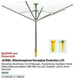 Lagerhaus Juwel wäschespinne novaplus evolution lift Angebot