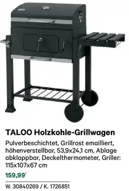Lagerhaus Taloo holzkohle grillwagen Angebot