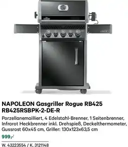Lagerhaus Napoleon gasgriller rogue rb425 rb425rsbpk 2 de r Angebot
