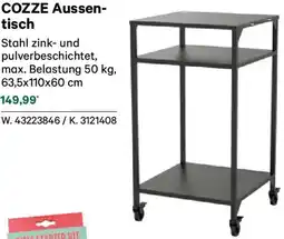 Lagerhaus Cozze aussen tisch Angebot