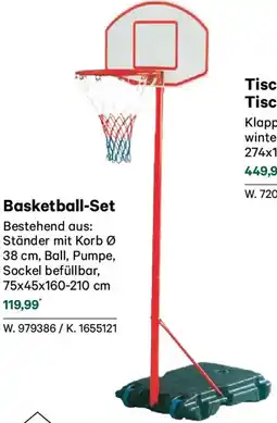 Lagerhaus Basketball Set Angebot