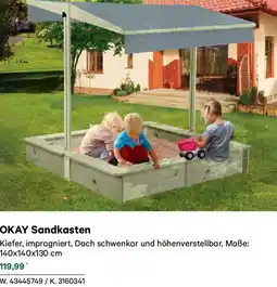 Lagerhaus Okay sandkasten Angebot