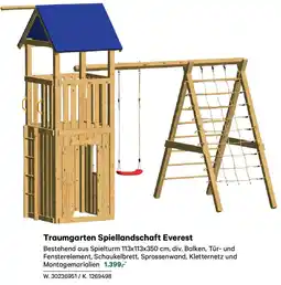 Lagerhaus Traumgarten spiellandschaft everest Angebot