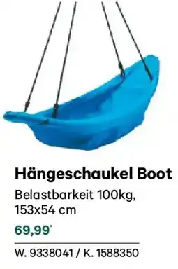 Lagerhaus Hängeschaukel Boot Angebot