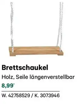 Lagerhaus Brettschaukel Angebot