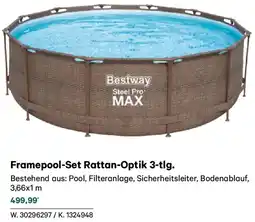 Lagerhaus Framepool-set rattan optik Angebot