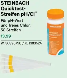 Lagerhaus Steinbach quicktest streifen ph/ci Angebot