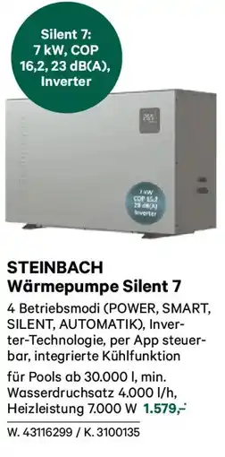 Lagerhaus Steinbach wärmepumpe silent 7 Angebot