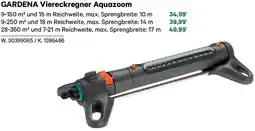 Lagerhaus Gardena viereckregner aquazoom Angebot