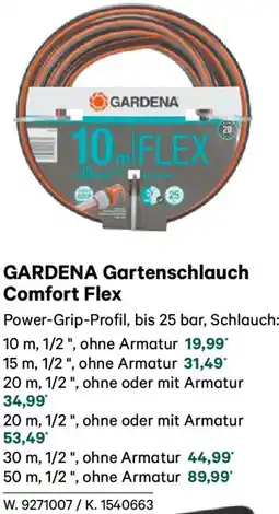 Lagerhaus Gardena gartenschlauch comfort flex Angebot