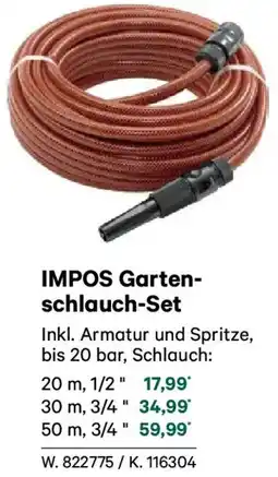 Lagerhaus Impos gartenschlauch-set Angebot