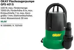 Lagerhaus Okay flachsaugerpumpe gfs 401 s Angebot