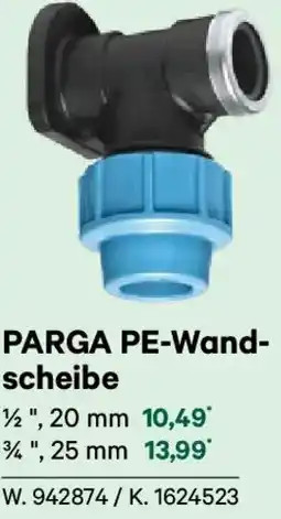 Lagerhaus Parga pe-wand scheibe Angebot