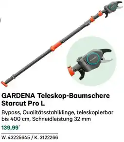 Lagerhaus Gardena teleskop-baumschere starcut pro l Angebot