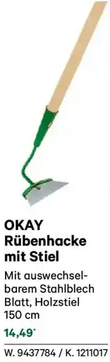 Lagerhaus Okay rübenhacke mit stiel Angebot