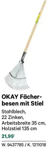 Lagerhaus Okay fächerbesen mit stiel Angebot