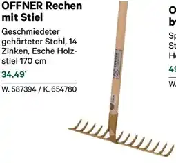 Lagerhaus Offner rechen mit stiel Angebot