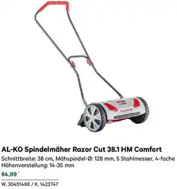 Lagerhaus Al-ko spindelmäher razor cut 38.1 hm comfort Angebot