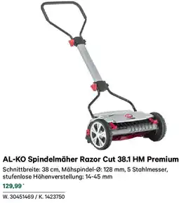 Lagerhaus Al-ko spindelmäher razor cut 38.1 hm premium Angebot