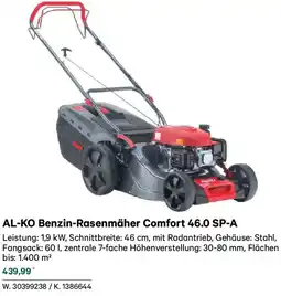 Lagerhaus Al-ko benzin-rasenmäher comfort 46.0 sp-a Angebot