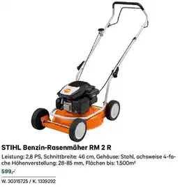 Lagerhaus Stihl benzin-rasenmäher rm 2 r Angebot