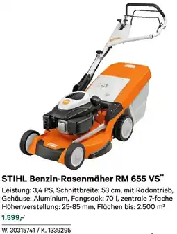 Lagerhaus Stihl benzin-rasenmäher rm 655 vs Angebot