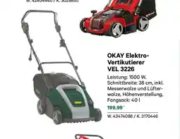 Lagerhaus Elektro- Vertikutierer VEL 3226 Angebot