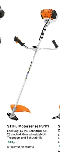 Lagerhaus Motorsense FS 111 Angebot