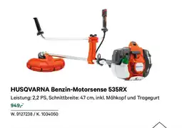 Lagerhaus Benzin Motorsense 535RX Angebot