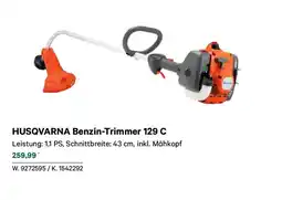 Lagerhaus Benzin Trimmer 129 C Angebot