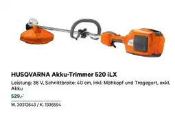 Lagerhaus Akku-Trimmer 520 iLX Angebot