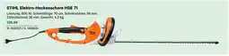 Lagerhaus Elektro-Heckenschere HSE 71 Angebot